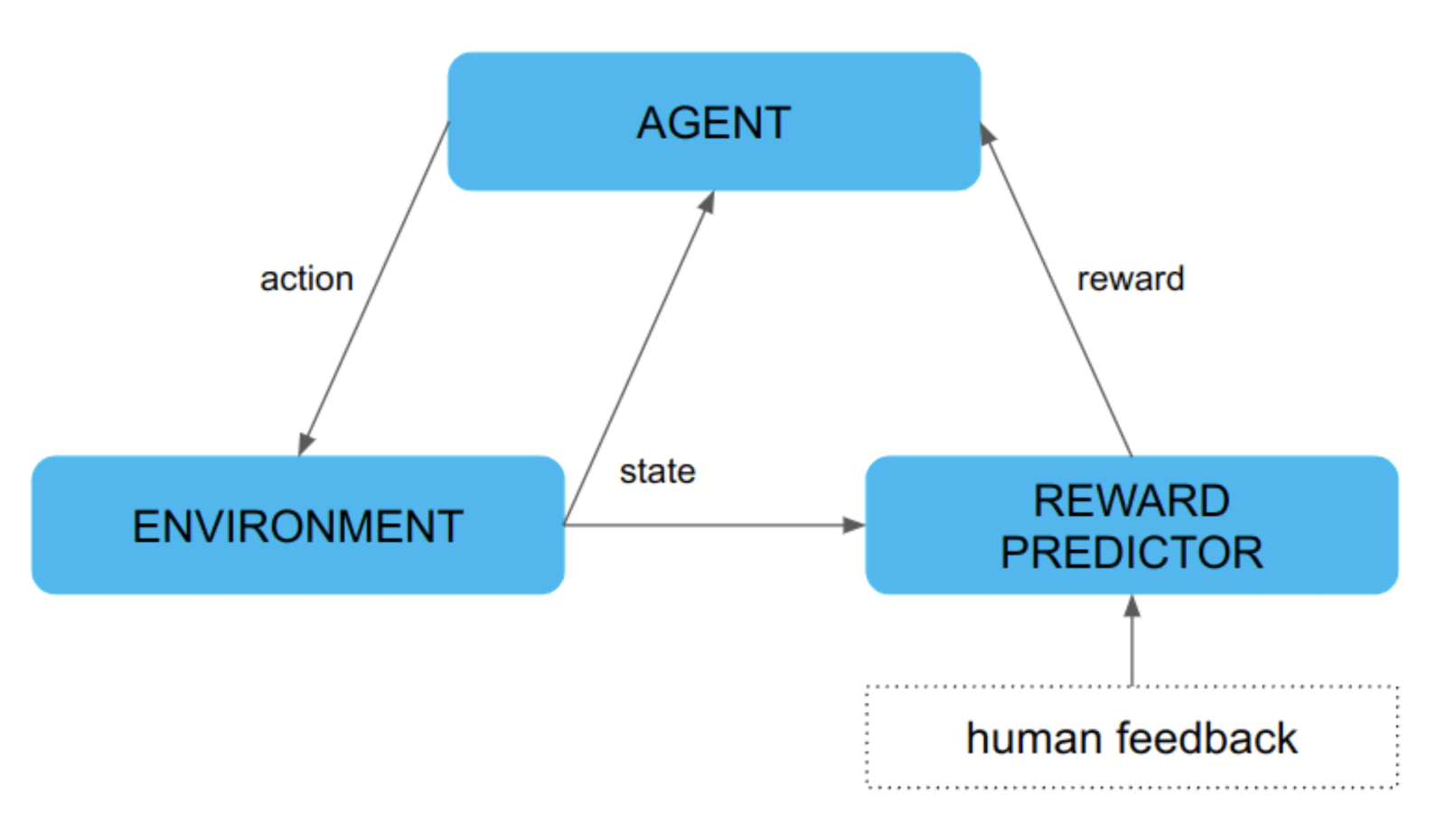 Nature Discovery of the reward function for embodied reinforcement learning agents